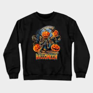 Angel of Death Halloween Jack-o-lanterns Crewneck Sweatshirt